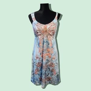 Kiara Anthroplogie Knit Print Dress Size Small